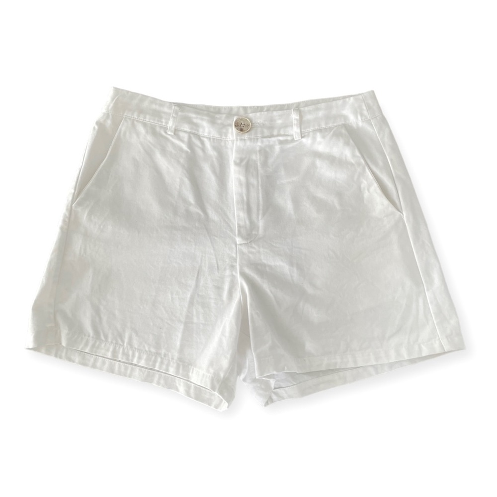 High Waisted White Woven Shorts Women’s size L
